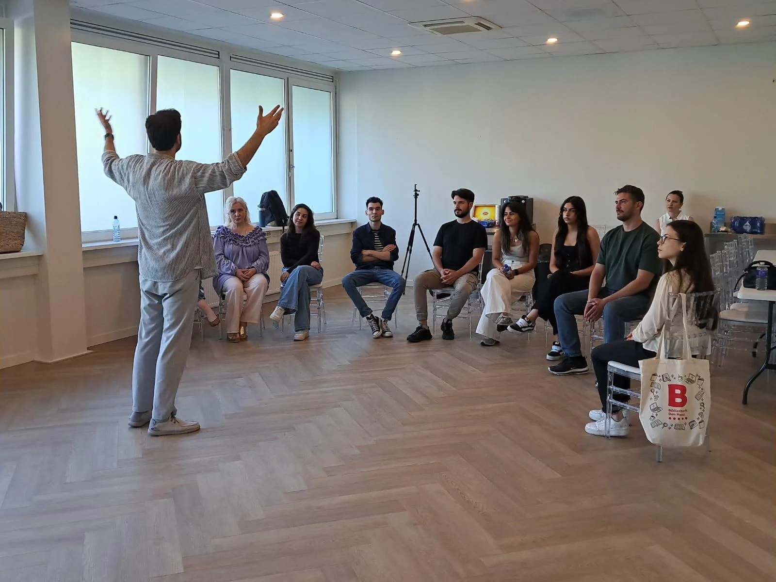 Kamera-acteren workshop – Taner Rumeli - Den Haag